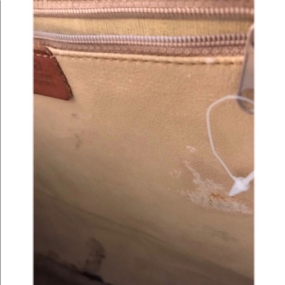 Furla Leather Moc Croc Briefcase / Laptop Case - Picture 10 of 12